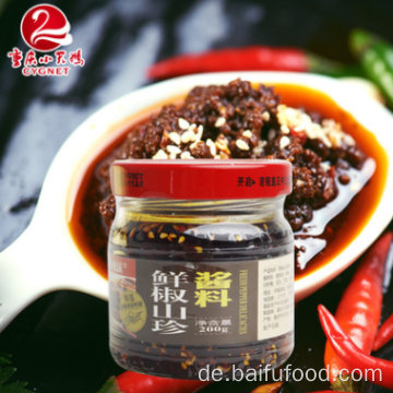 Frischer Pfeffer Shanzhen Sauce